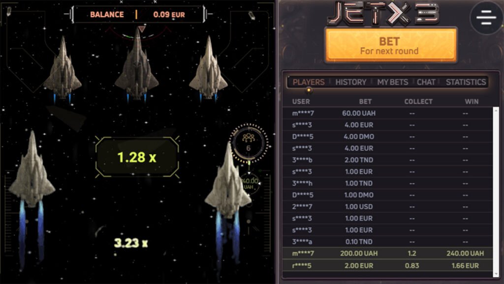 JetX3 Game Theme & Key Features