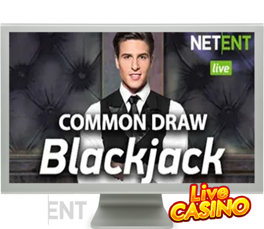 4. NetEnt Live Common Draw Blackjack