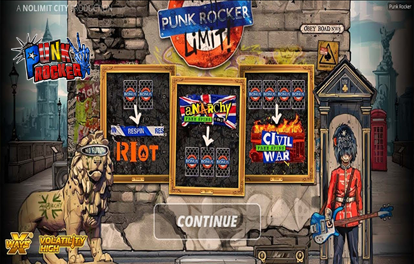 The Punk Rocker Game Theme & Key Features