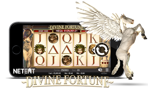 play Divine Fortune Jackpot on mobile