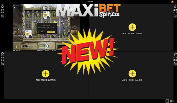 MaxiBet Casino SplitZzz Feature