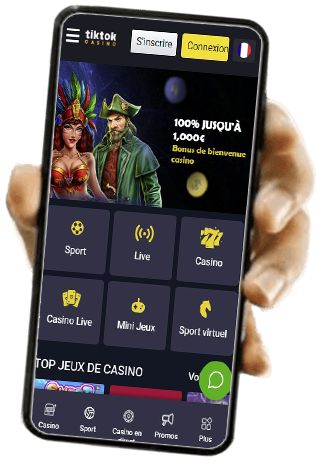 play on TikTok Casino with mobile