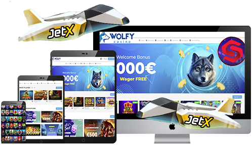 Play jetx at wolfy casino