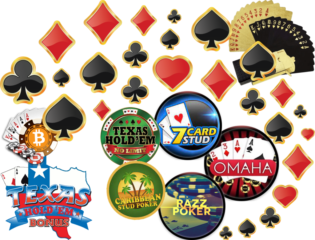 The Most Known Online Poker Variations