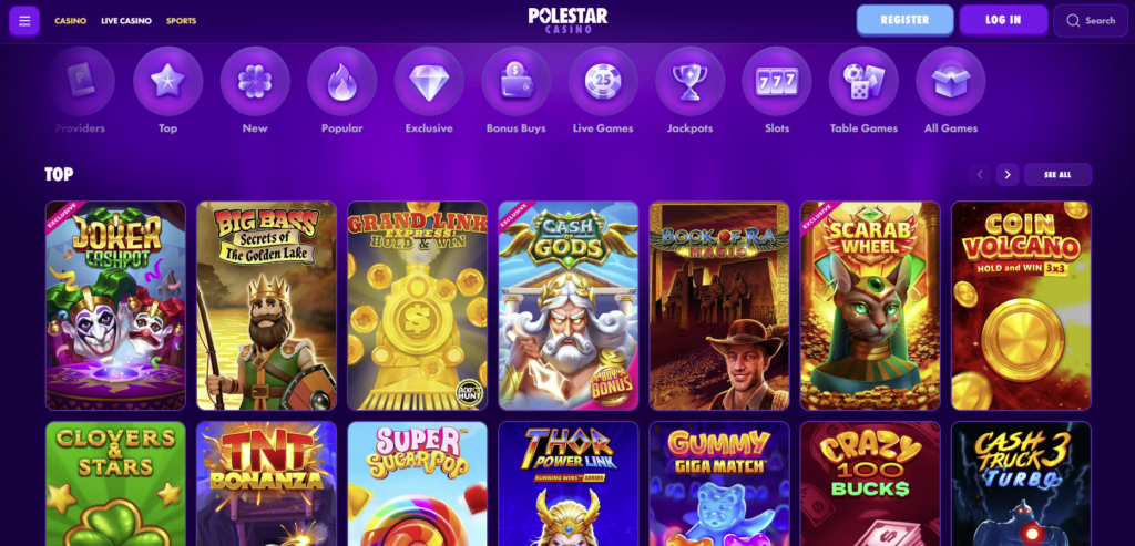 PoleStar Casino Games