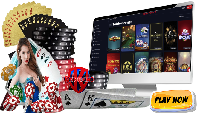 online crypto casino site Kryptosino Casino