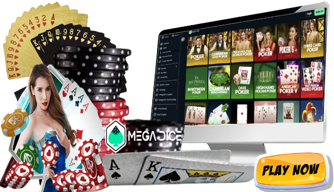 online crypto casino site MegaDice Casino
