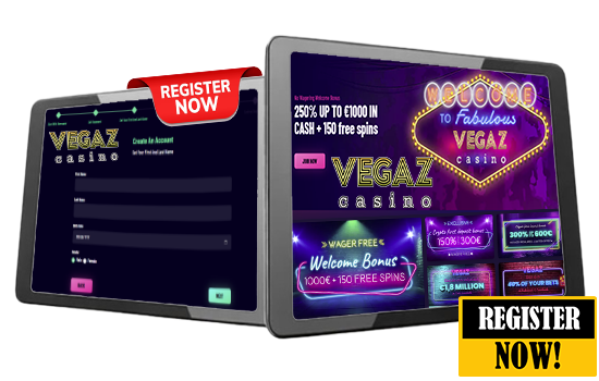 Register at Casino Vegaz