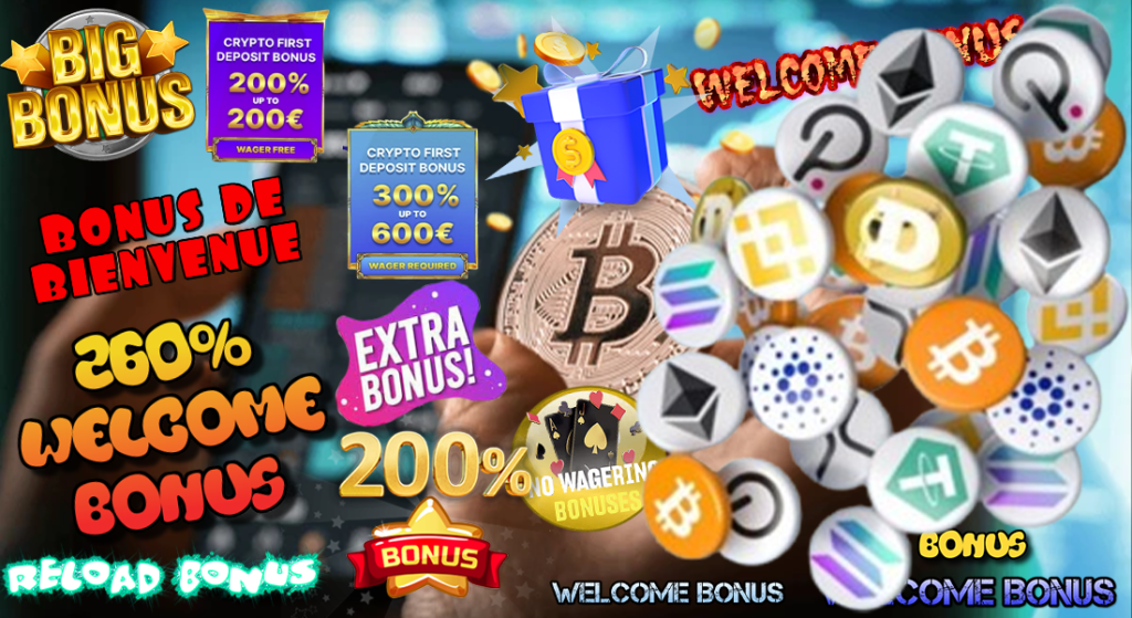 The Best Casino Crypto Bonuses