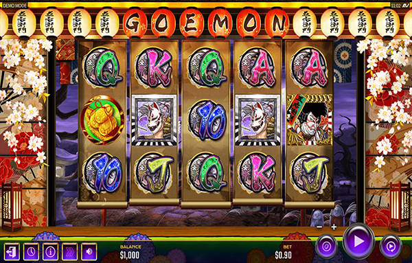 The Ninja Hero Goemon Slot Gameplay & Theme