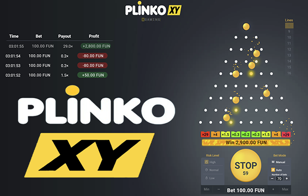 The Plinko XY Game Gameplay & Theme