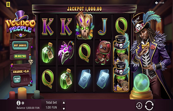 The Voodoo People Slot Gameplay & Theme